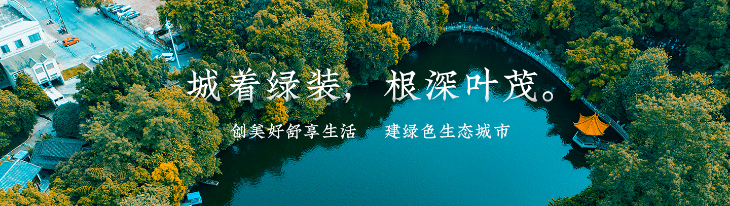 城著綠裝，根深葉茂